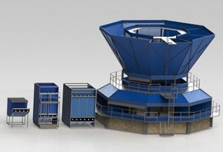 Ejector cooling towers